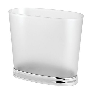 Slim Bathroom Trash Can Small Plastic Garbage Bin for Bedroom, Office, Dorm