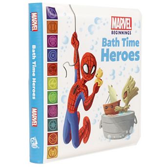 Marvel Beginnings Bath Time Heroes Bath Book