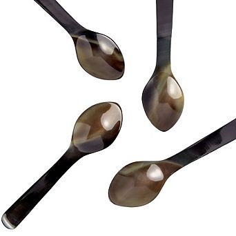 Horn Teaspoons - Set of 4