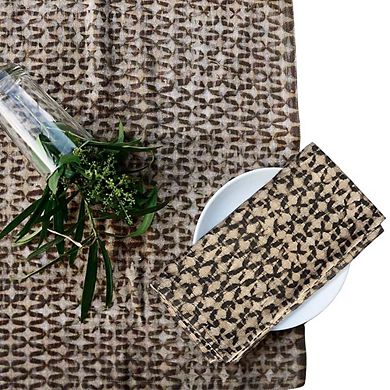 Boho Block Print Table Runner