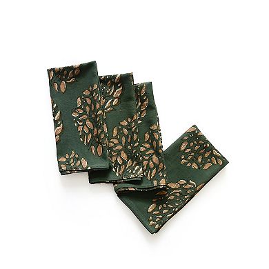 Block Print Napkins Set of 4