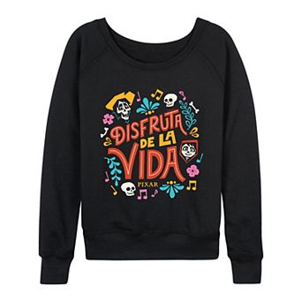 Women's Disney / Pixar's Coco "Disfruta de la Vida" French Terry Long Sleeve Tee