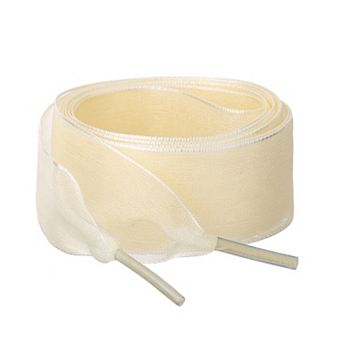 2 Pairs Flat Shoelaces 2.5cm Wide Transparent Shoe Laces for Sneakers 80cm/31.50"