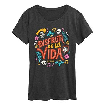 Women's Disney / Pixar's Coco "Disfruta de la Vida" Graphic Tee