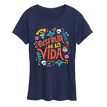 Women's Disney / Pixar's Coco "Disfruta de la Vida" Graphic Tee