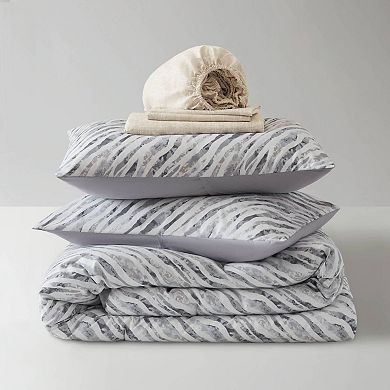 Madison Park Essentials Harlow Comforter Set with Sheet Set