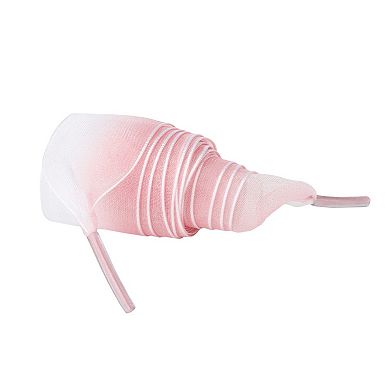 1 Pair Flat for Women Gradient Color Organza Shoelaces Strings 59"