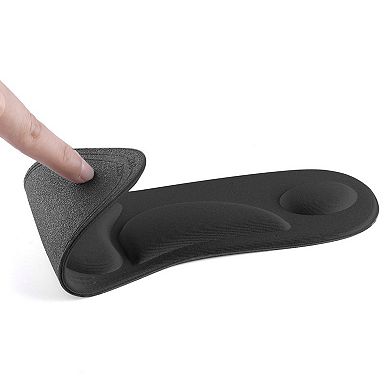 1 Pair Shoe Insoles 4D Arch Support Sponge Foam Inserts for Women