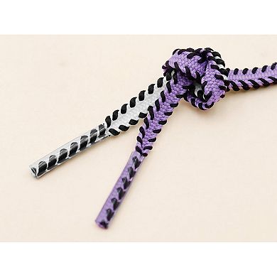 2 Pairs Flat Colorful Shoelaces Work Boot Shoe Laces for Sneakers 35.43"