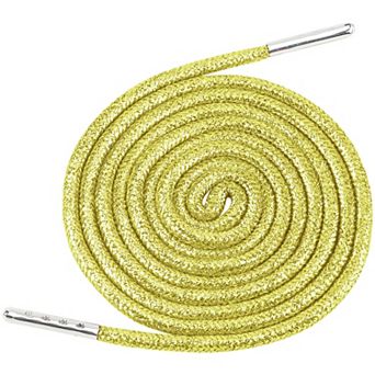 2 Pairs Round Metallic Glitter Shoelaces for Sneakers Shoes Boot 39.37"