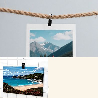 0.7cm 10Pcs Curtain Hook with Clips, Curtain Clips for Decoration Craft Display