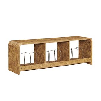 Crosley Furniture Ingrid Large Record Player Stand With Vinyl Storage
