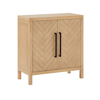Crosley Furniture Darcy Storage Cabinet with Adjustable Shelves