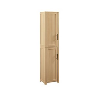 Crosley Furniture Savannah Linen Storage Cabinet