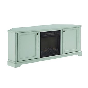Crosley Furniture Holbrook Corner Fireplace TV Stand for 65-inch TV