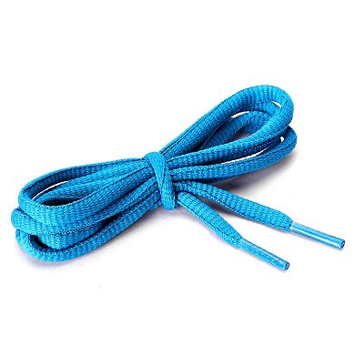 2 Pairs Athletic Unisex Oval Bootlaces Half Round Shoelaces for Sneakers 55.12"