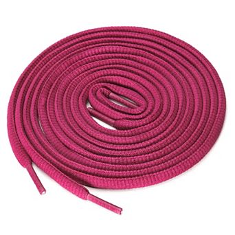 2 Pairs Athletic Unisex Oval Bootlaces Half Round Shoelaces for Sneakers 55.12"