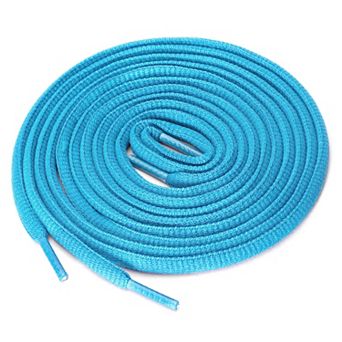 2 Pairs Athletic Unisex Oval Bootlaces Half Round Shoelaces for Sneakers 55.12"