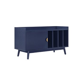 Crosley Furniture Skylar Record Player Cabinet With Vinyl Storage