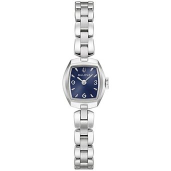 Bulova Women's Stainless Steel Rectangular Bracelet Watch - 96L361
