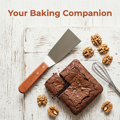 3-Piece Heat-Resistant Kitchen Spatula Set, Dishwasher Safe, Ideal for Flipping
