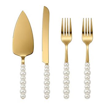 4 pc Heat-Resistant Kitchen Spatula Set, Dishwasher Safe, Ideal for Frying