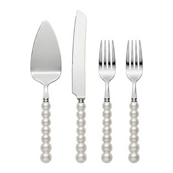 4 pc Heat-Resistant Kitchen Spatula Set, Dishwasher Safe, Ideal for Frying