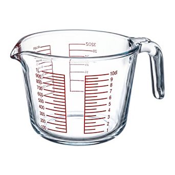 Measuring Cup 1 cup Glass Measuring Cup Liquid Measuring Cups Measure Cups for Kitchen Baking 1000ml