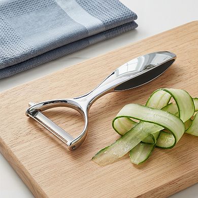 Stainless Steel Vegetable Peeler, Durable Potato Peeler with Round Handle for Kitchen