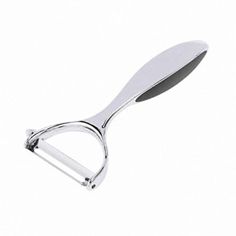 Stainless Steel Vegetable Peeler, Durable Potato Peeler with Round Handle for Kitchen