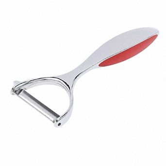 Stainless Steel Vegetable Peeler, Durable Potato Peeler with Round Handle for Kitchen