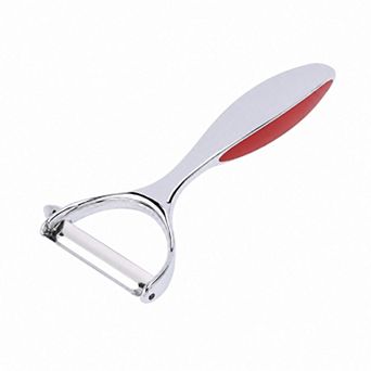 Stainless Steel Vegetable Peeler, Durable Potato Peeler with Round Handle for Kitchen