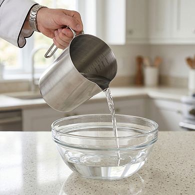 Liquid Stainless Steel Measuring Cup for Kitchen Ideal for Measuring Ingredients Precisely 1000ml