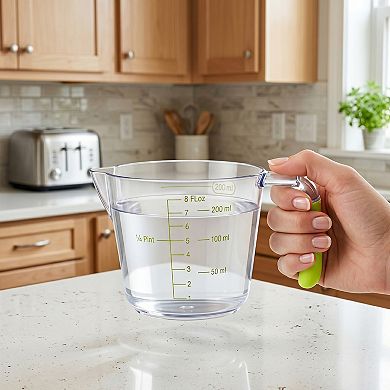 Measuring Cup, 1 Cup PS Material Measuring Cup for Wet Ingredients 200ml