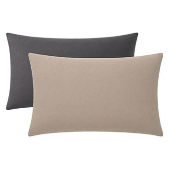 2 Pack Cotton Pillowcase, Smooth Cooling Pillow Cases Envelope Closure, Pillow Covers for Women Men