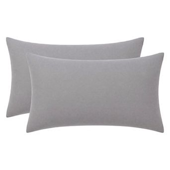 2 Pack Cotton Pillowcase, Smooth Pillowcases Envelope Closure, Durable Bedding Pillowcases