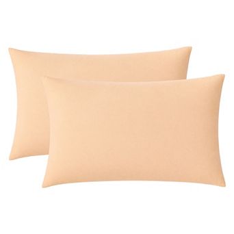 2 Pack Cotton Pillowcase, Smooth Pillowcases Envelope Closure, Durable Bedding Pillowcases