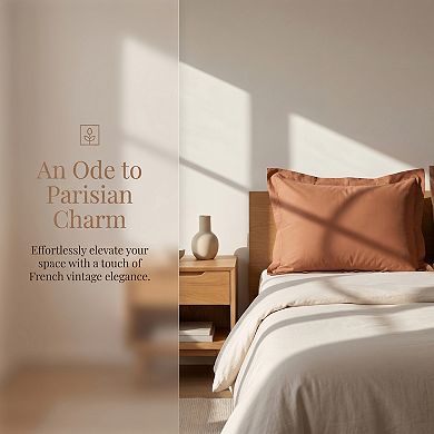 2 Pack Cotton Pillowcase, Cooling Envelope Closure, Wrinkle Resistant Bedding Pillowcases