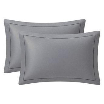 2 Pack Cotton Pillowcase, Cooling Envelope Closure, Wrinkle Resistant Bedding Pillowcases