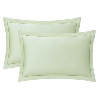 2 Pack Cotton Pillowcase, Cooling Envelope Closure, Wrinkle Resistant Bedding Pillowcases
