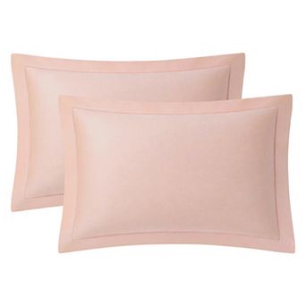 2 Pack Cotton Pillowcase, Cooling Envelope Closure, Wrinkle Resistant Bedding Pillowcases