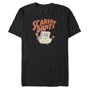 Big & Tall Nickelodeon SpongeBob ScaredyPants Halloween Graphic Tee