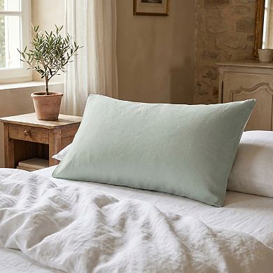 2 Pure Cotton Pillowcases, Smooth and Cool, Envelope-style Closure Wrinkle-resistant Pillowcases