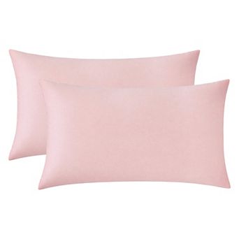 2 Pure Cotton Pillowcases, Smooth and Cool, Envelope-style Closure Wrinkle-resistant Pillowcases