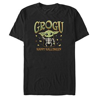 Big & Tall Star Wars Grogu Happy Halloween Graphic Tee