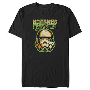 Big & Tall Star Wars Stormtrooper No Tricks All Treats Graphic Tee