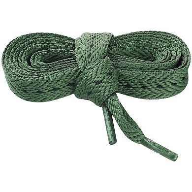 1 Pair Extra Wide Fat Single Line Flat Shoelaces for Sneakers 47.2"
