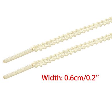 1 Pair Flounce Elastic Curly Woven Flat Shoelaces for Sneakers 47.2"