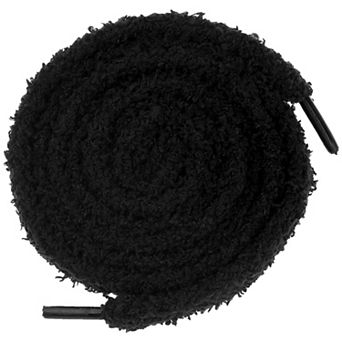 2 Pairs Flat Fuzzy Thick Shoelaces for Sneakers 55.12"