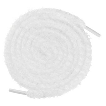 2 Pairs Flat Fuzzy Thick Shoelaces for Sneakers 55.12"